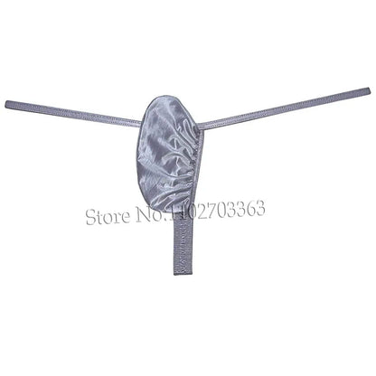 Men's Micro G-string Underwear Shiny Low Rise