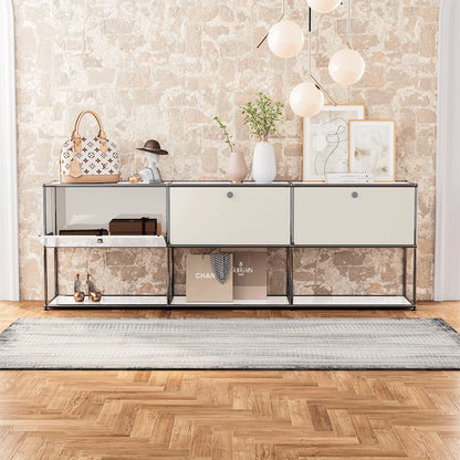 Storage Shelf Furniture Stainless Steel Cabinet