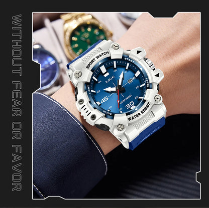 Male Fashion Sport Waterproof Quartz Wristwatches