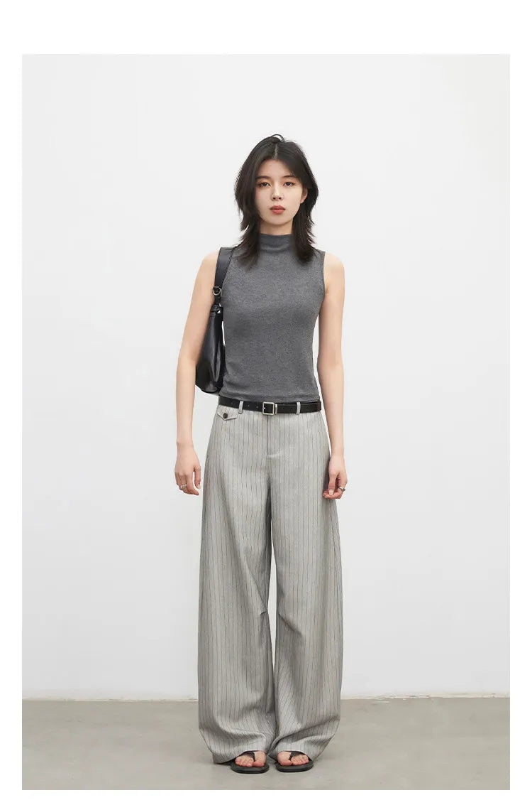Women Trousers Loose Casual Wide Leg Pants