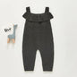 Boy/Girl Sleeveless Knit Children Rompers