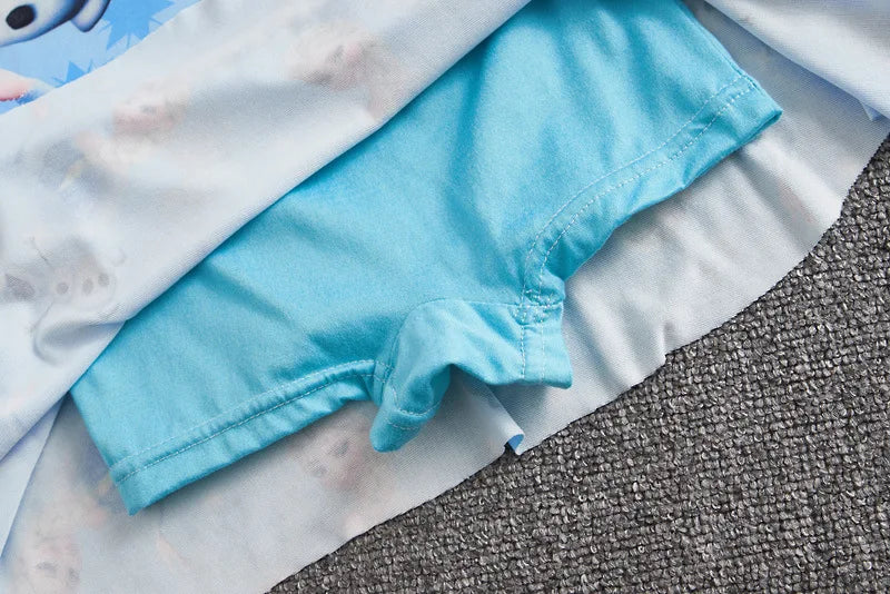 Disney Frozen Anna Elsa Girl Swimsuit Princess