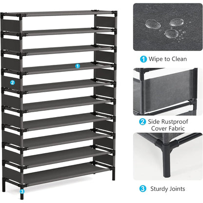 Large Capacity Organizer, Shoe/Book Shelf