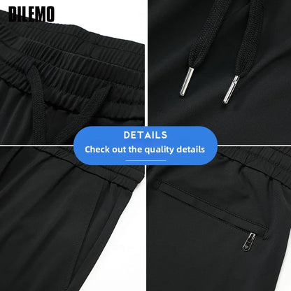 Silk Stretch Casual Fashion Long Pants Pencil