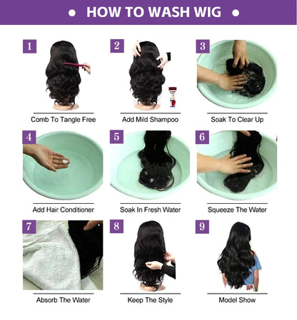 Body Wave Orange Ginger Lace Front Wigs