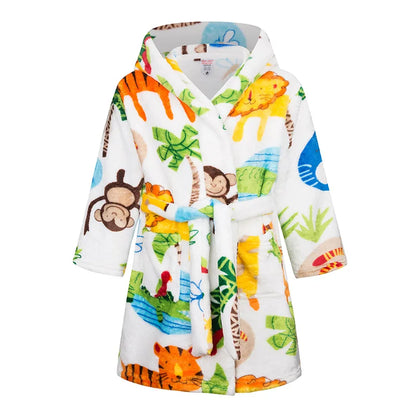 Boys/Girls Winter Colorful Bathrobe Sleepwear Loungewear