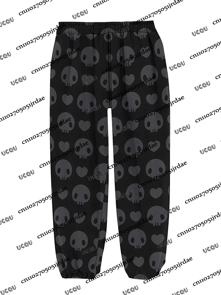 Casual Jogger Pants Kuromi Cartoon Cute Pants