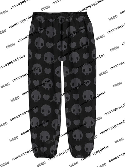 Casual Jogger Pants Kuromi Cartoon Cute Pants