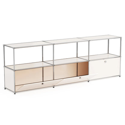 Sideboard Storage Shelf Furniture Stainless Steel