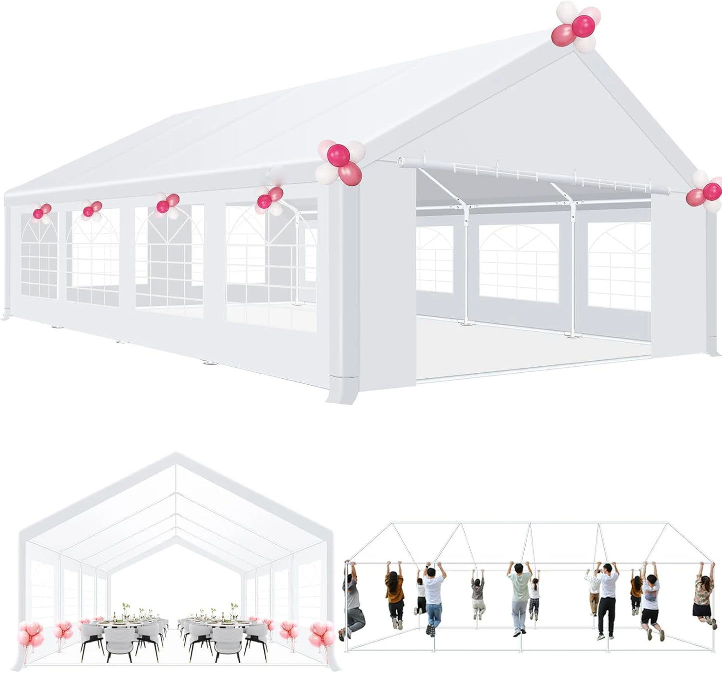 20x40FT Heavy Duty, Event Tent for Parties
