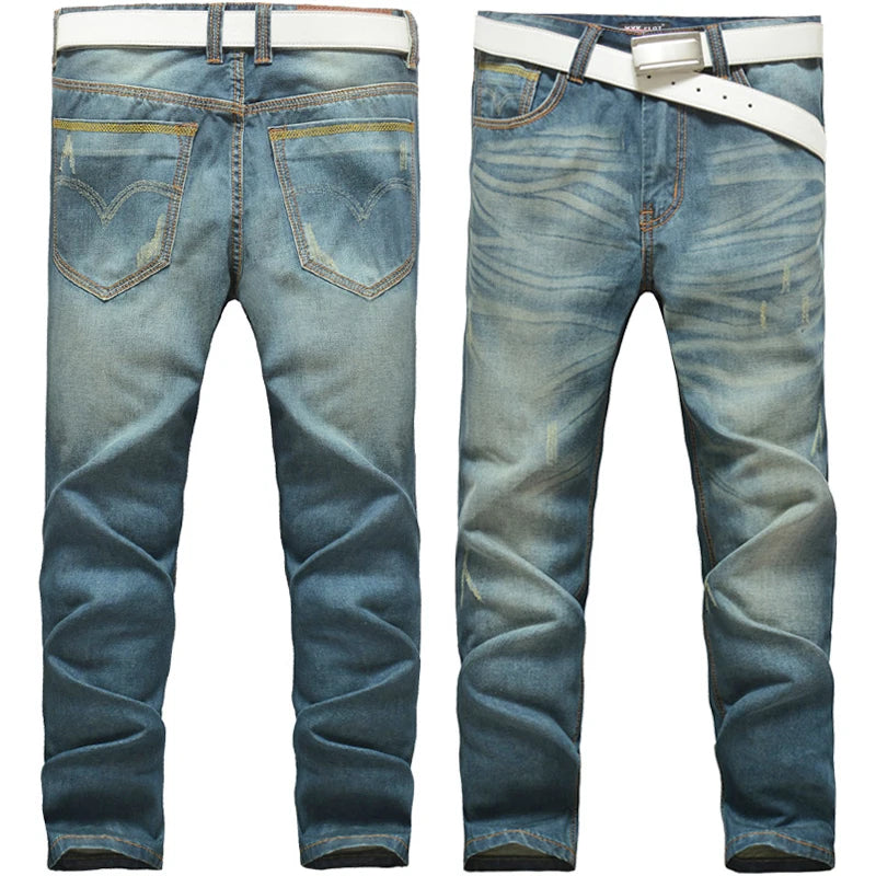 Black Jeans Men Streetwear Cargo Pants