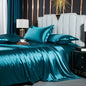 Silk Duvet Cover Bed Sheet Pillowcase Luxury