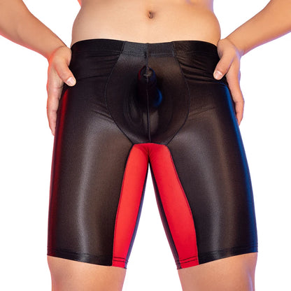Men's glossy  Elephant Nose Breathable boxershorts