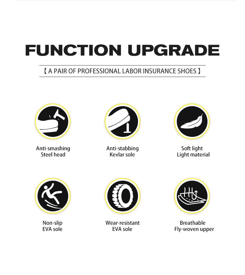 Breathable, lightweight and comfortable anti-puncture safety