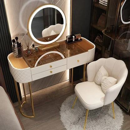Makeup Luxury Dressing Table Mirror Led Light Salon