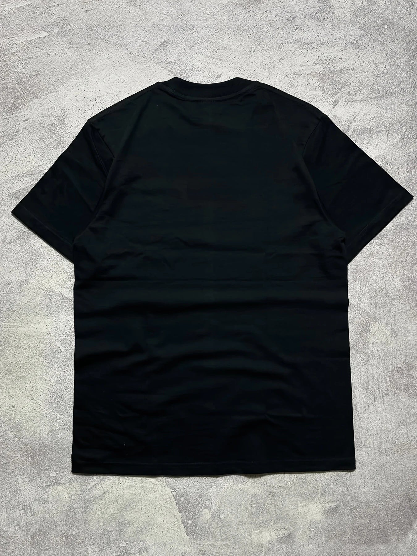 3 Piece Black Cotton Short Sleeve Men's T Shirt Set