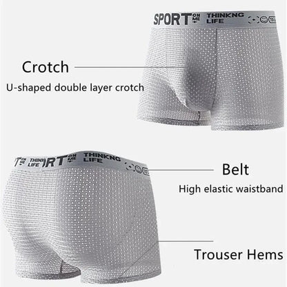 Quick-Drying Men's Boxer Briefs Ultra-Thin