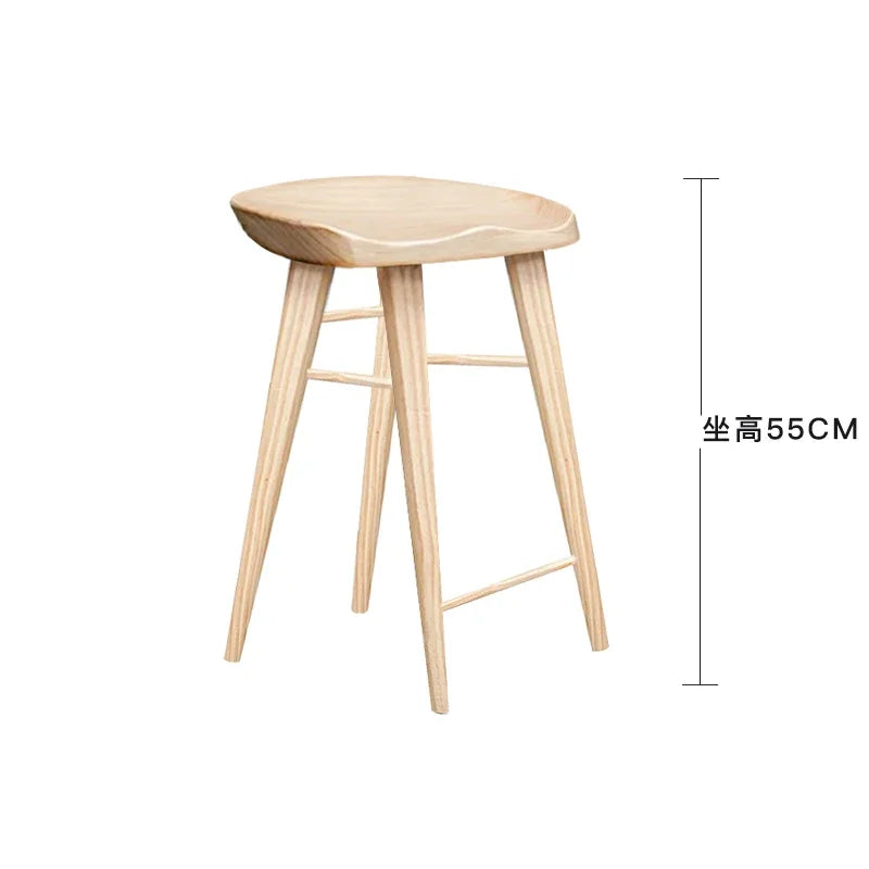 Retro Bar Chairs Designer Living Room