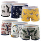 6 Pcs Toddler Boys Cartoon Boxer Briefs Underwear