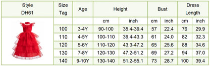 Girls Elsa Anna Dress Princess Carnival Jasmine Rapunzel