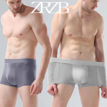 4/5 PCS Men Boxer Ropa Breathable Bamboo
