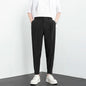 Solid Color Baggy Casual Harem Pants Men