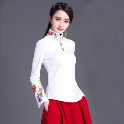 Streetwear Fashion Casual Women Vintage Top