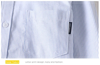 Fashion Clothes Stripe Long Sleeve Shirts