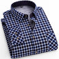Flannel Plaid Casual Menswear Long Sleeve Fleece