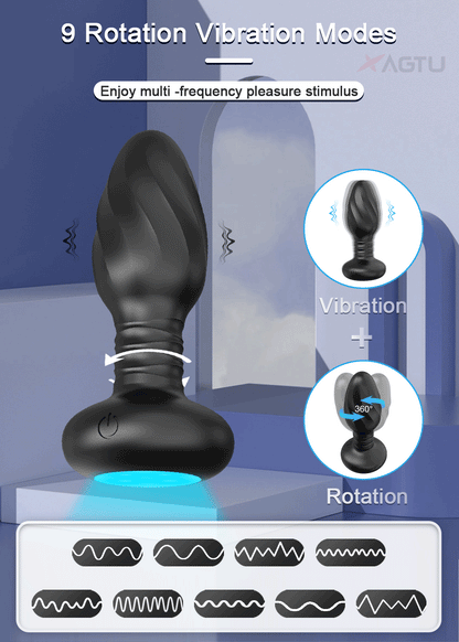 Toy Butt Plug Stimulator Masturbation Penetration Vibrating
