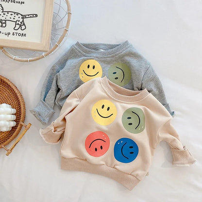 Cute Baby Boy/Girl Long Sleeve Round Neck Jumper