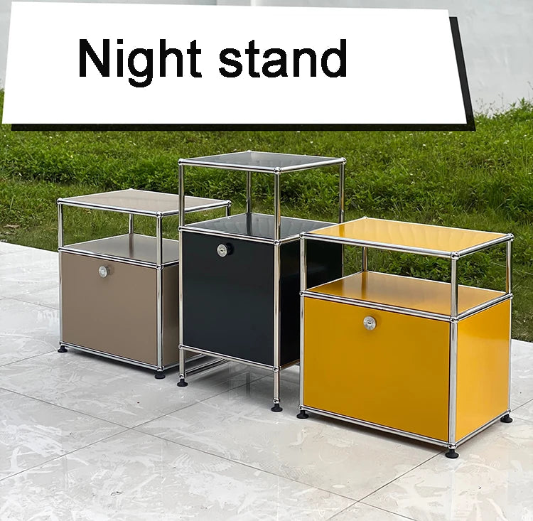 Storage Shelf Sideboard Customized Night Stand Cabinet