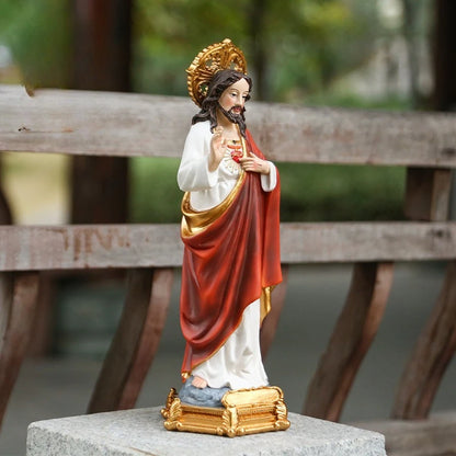 High Classical Hand-raising Easter Decoration Resin