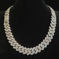 Fashion Square Design Cuban Link Chain Mens