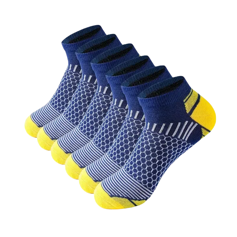 6 Pairs Men's Low Tub Socks