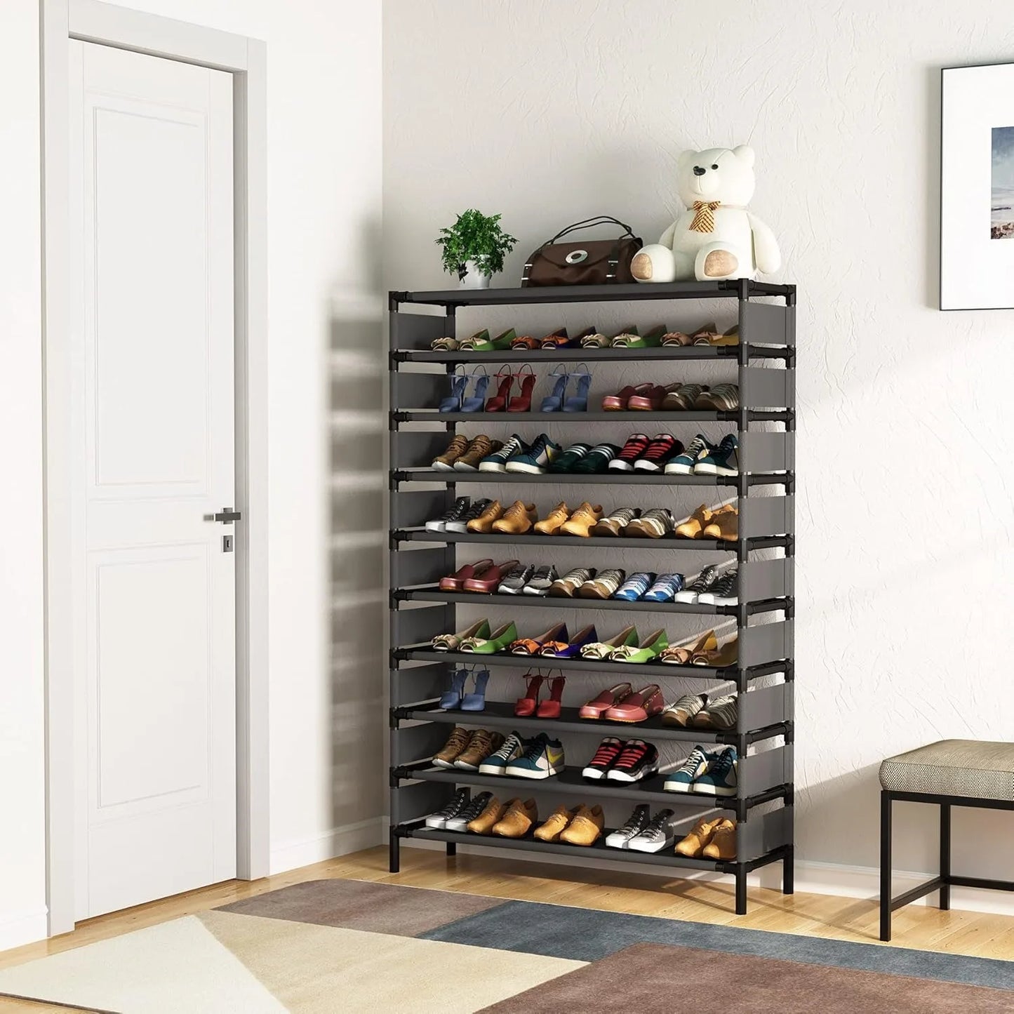 Large Capacity Organizer, Shoe/Book Shelf