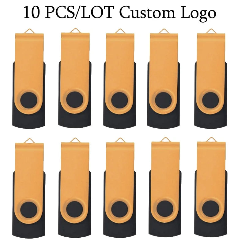 10pcs Flash Drive Flash Memory Card Memory Stick