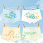 4PCS Mesh Breathable Boy Comfort Antibacterial Cartoon  Underwear