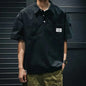 Casual Men's Style Short Sleeve New Pocket Shirt