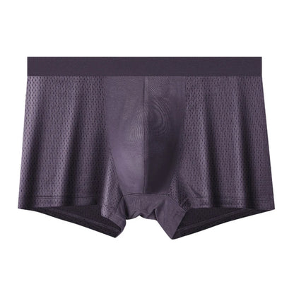 4pcs Mesh Bamboo Fiber Men's Boxerr XXXXL Large Size