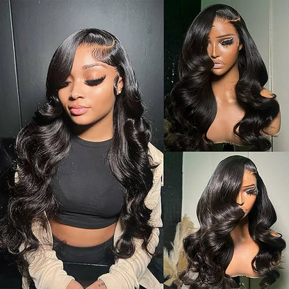 Density Body Wave Human Hair Wigs