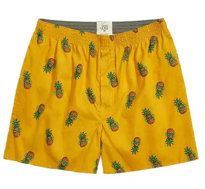 1PC 100% Cotton Men's Loose Boxer Briefs Underwear