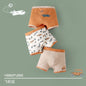 6 Pcs High Quality Boys Boxer Cartoon Underwear