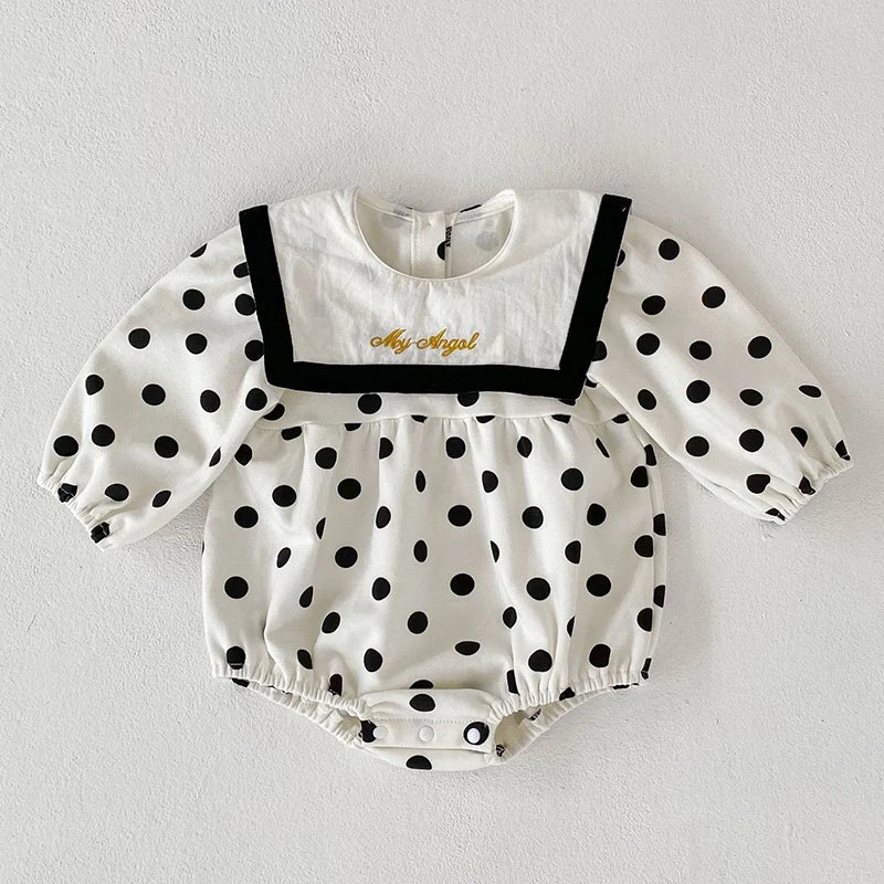 Infant Baby Girls Sleeveless Knit Rompers