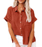 Woman Loose Casual Camisas Mujer Blouse