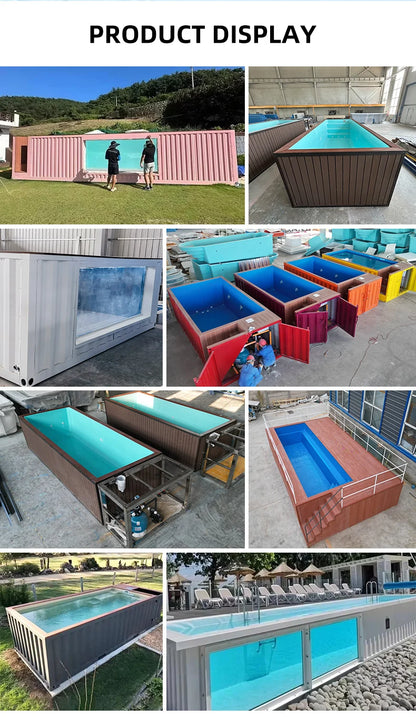 Prefab Modular Container Swimming Pool