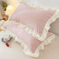 Princess Pillowcases With Ruffles Multiple Sizes Comfortable