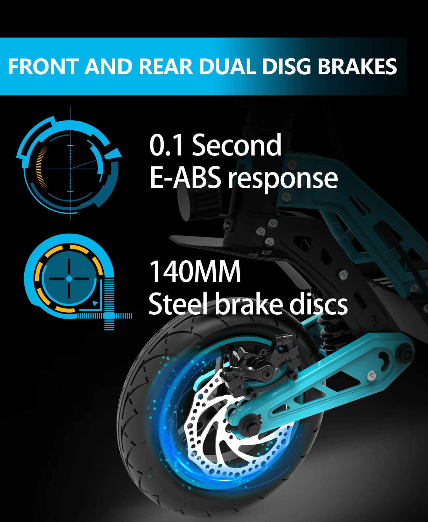 DriveTron Double Absorber Brake Powerful Off-road