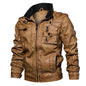 Leather Jacket Vintage Motorcycle Jackets Plus Size