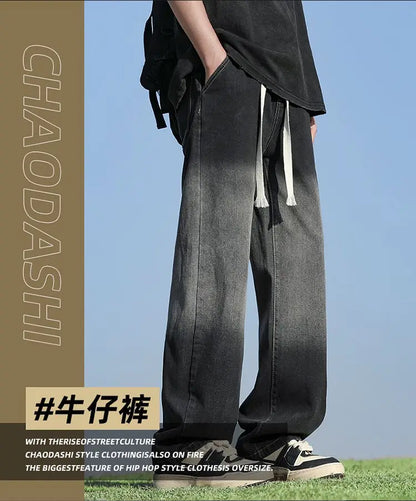 Four Seasons Workwear Casual Pants Loose Straight Leg